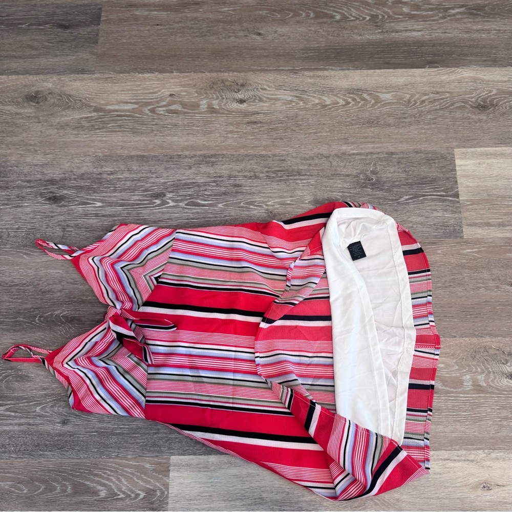 Trixxi Clothing Co. - Striped Red Multicolor Sundress - Size XS - Picture 6 of 7